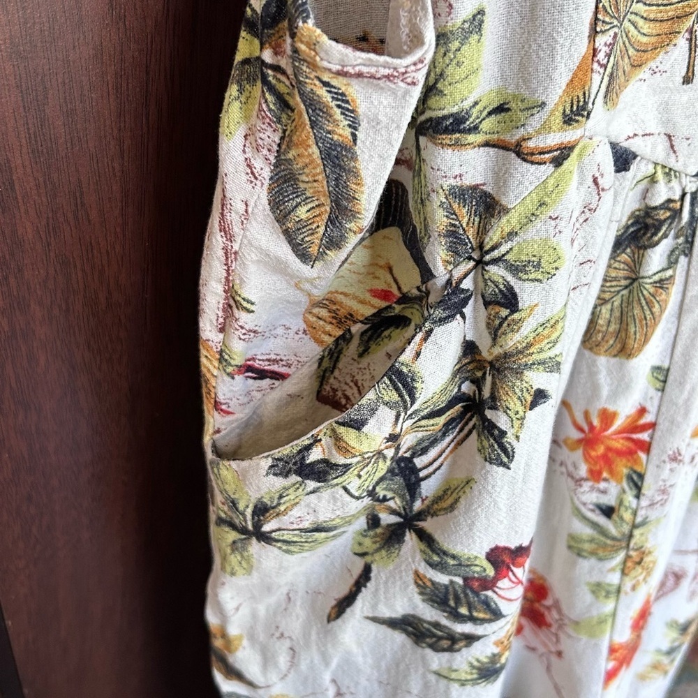 Floral Print Jumpsuit - Multicolor - Picture 6 of 6
